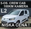 Fiat Doblo L2 Brygadowy 5-osobowy  100KM Kamera Czujniki Crew Cab od ręki ! - 1