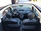 Fiat 500 Cabrio PDC Garażowany rzadki kolor zadbany bluetooth - 10