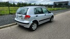 Hyundai Getz 1.1 PB 2005r 194tys km Klima Wspomag Elektryczne Szyby Sprawny - 4