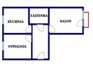2 pokoje z balkonem na I piętrze, do zamieszkania! - 3