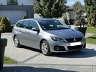PEUGEOT 308 Kombi 1.2 Benzyna, 2021 rok, Historia serwisowa, FV 23% - 2