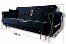 RATY wersalka Chesterfield rozkładana Glamour kanapa łóżko - 3