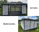 Altana drewniana ogrodowa Barcelona. Szybka realizacja. Prod - 8
