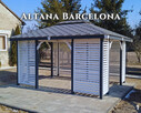 Altana drewniana ogrodowa Barcelona. Szybka realizacja. Prod - 3