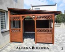 Altana drewniana ogrodowa Bolonia. Szybka realizacja. Produc - 3