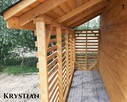 Drewniany domek na narzędzia Krystian. Domek narzędziowy z d - 6