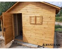 Drewniany domek na narzędzia Krystian. Domek narzędziowy z d - 5
