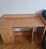 Biurko kolor brązowy - 6