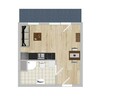 Żabiniec 79, kawalerka z balkonem, 26 m² - 10