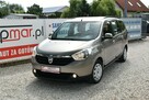 Dacia Lodgy 1.6 BENZYNA 82KM 2013r. Polski SALON Klima 5 osób Polecam - 2