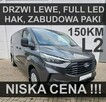 Ford Transit Custom L2 150KM Full Led Drzwi Lewe Hak Super Niska cena ! 1667zł - 1