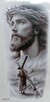 Tatuaż tymczasowy 12x20 cm ramię udo Jezus Chrystus - 5