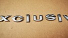 Citroen C8 logo emblemat EXCLUSIVE drzwi przednie 8665V9 - 3