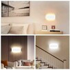 Lampa Biała LED Ścienna Lampka Kinkiet Dwustronna Modern - 8