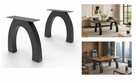 Nogi pająk stołu 3D rama biurka stolika glamour noga meble - 2