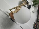 Lampa ścienna Kinkiet złoty Okrągła Lampka ścienna na ścianę - 7