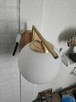 Lampa ścienna Kinkiet złoty Okrągła Lampka ścienna na ścianę - 5