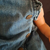 Nowa jeansowa sukienka Mini Club 3-6 m • 100% bawełna! HIT! - 7