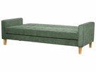 Sofa rozkładana Ciemnozielony dla 3 osób - 5