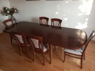 Okazja ! Piękny stół rozkładany z 6 krzesłami - 2