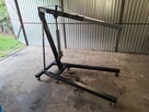 Zuraw warsztatowy 2t + Prasa hydrauliczna 10t - 2
