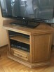 Sprzedam ławę dębową i szafkę narożną RTV - 1