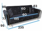 Komplet wypoczynkowy Sofa Fotel podnóżek Kanpa NOWE - 6