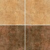 terakota 40/40 rufus beige brown szkliwiona-matowa gat.1 par - 1