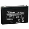 Akumulator 7.2Ah 6V GROM LP6-7.2 - 1