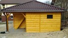 Deska elewacyjna/obiciowa PÓŁBAL imitacja bala 28x198 - 1