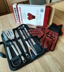 Zestaw grillowy 10w1+rękawice 800 stopni C - 2