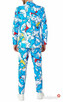 OPPOSUITS Garnitur męski z krawatem SMERFY bajka niebieski - 7
