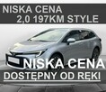 Toyota Corolla Style 2,0 196KM Kamera Super Niska Cena Dostępny od ręki 1523 zł - 1
