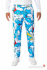 OPPOSUITS Garnitur męski z krawatem SMERFY bajka niebieski - 2