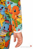 OPPOSUITS Garnitur męski z krawatem kolorowy POKEMONY bajka - 3