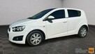 Chevrolet Aveo 1.6 benzyna automat 115KM Klimatyzacja biały 5drzwi - 15