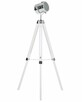 Lampa podłogowa Drewno sosnowe Biały - 1