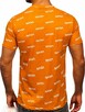 Pomarańczowy t-shirt męski NASA, rozmiar M, L, XL, XXL - 1