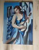 Obraz Tamara Łempicka- kobieta z tamburynem - 4