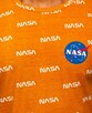 Pomarańczowy t-shirt męski NASA, rozmiar M, L, XL, XXL - 4