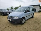 Volkswagen Caddy 1.4 80 km klima, elektryka, zadbany - 1