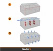 Namiot GRAND 4x6 ogrodowy imprezowy garaż wzmocniony PVC 560 - 5