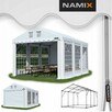Namiot PRESTIGE 3x6-2,6m ogrodowy imprezowy garaż wzmocniony - 1