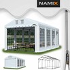 Namiot PRESTIGE 4x8-2,6m ogrodowy imprezowy garaż wzmocniony - 1