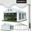 Namiot GRAND 6x6 ogrodowy imprezowy garaż wzmocniony PVC 560 - 1