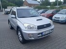 Toyota RAV-4 2.0 D4D  4X4 klima alufelgi kamera elektryka stan BDB 3 drzwi - 2