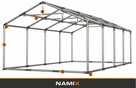 Namiot GRAND 5x12m magazynowy handlowy wiata garaż WZMOCNION - 3