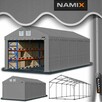 Namiot PRESTIGE 5x10-2,6m hala przemysłowa magazynowy MOCNY - 1