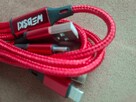 Nowy kabel USB 3w1 do smartfonów 113 cm - 2