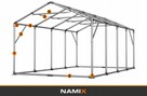 Namiot PRESTIGE 4x8-2,6m ogrodowy imprezowy garaż wzmocniony - 3